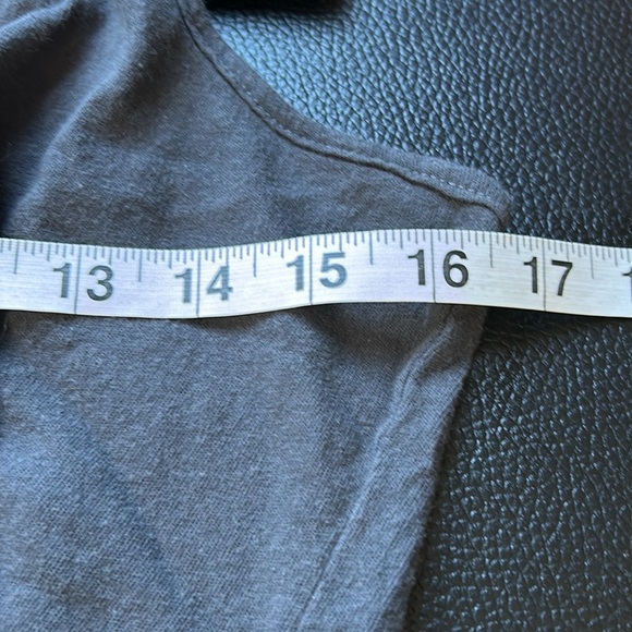 FRANK and EILEEN TEE LAB BASE LAYER TANK Dark Grey Lightweight Cotton Sz L - Picture 11 of 13